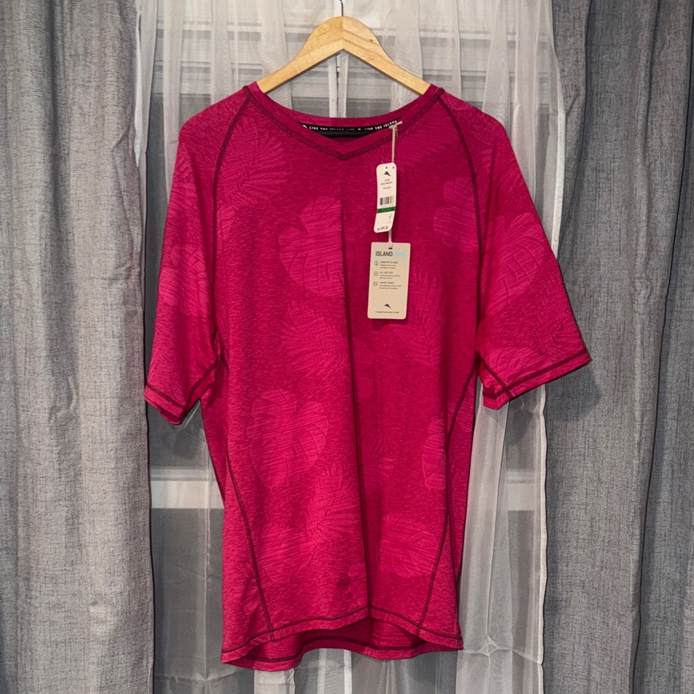 Tommy Bahama Pink IslandZone Tee